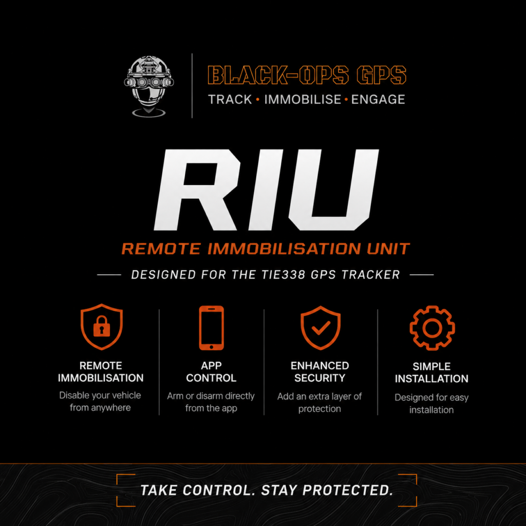 Black Ops GPS RIU Remote Immobilisation Unit – Black-Ops GPS